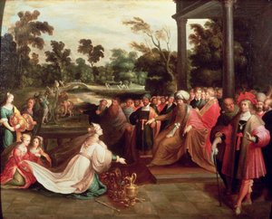 El rey Salomón y la reina de Saba